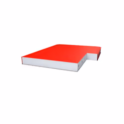 VAUDE Dream 700 mm 2000 mm Rouge