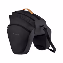 VAUDE eSilkroad Plus, Arrière, Sacoche pour bicyclette, Polyamide, Polyester, Polyuréthane, Noir, 22 L, 10 kg