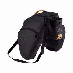 VAUDE eSilkroad Plus Arrière Sacoche pour bicyclette 22 L Polyamide, Polyester, Polyuréthane Noir