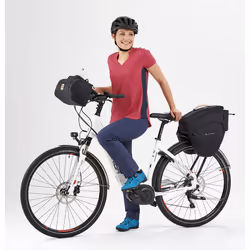 VAUDE eSilkroad Plus Arrière Sacoche pour bicyclette 22 L Polyamide, Polyester, Polyuréthane Noir