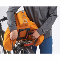VAUDE eSilkroad Plus Arrière Sacoche pour bicyclette 22 L Polyamide, Polyester, Polyuréthane Noir - Vue supplémentaire 5