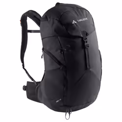 VAUDE Jura, Sans encadrement, Haut, Dos rembourré, Randonnée, Noir, black