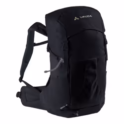 VAUDE Brenta, Sans encadrement, Haut, Dos rembourré, Randonnée, Noir, Unisexe