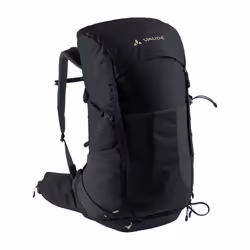 VAUDE Brenta, Sans encadrement, Haut, Dos rembourré, Randonnée, Noir, Unisexe
