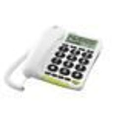 Doro 312cs Téléphone analogique Identification de l'appelant Blanc
