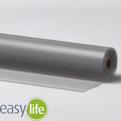 easy life Rouleau tissu moustiquaire en aluminium 140 x 150 cm - Protection contre les insectes stable robuste et raccourcissable