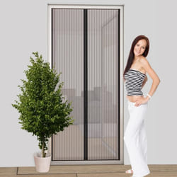 Moustiquaire - Easy Life - Rideau magnétique - 100 x 210 cm - Installation simple - Raccourcissable