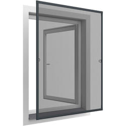 Moustiquaire pour fenêtre avec ressorts daccrochage 120 x 140 cm