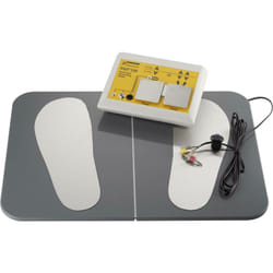Wolfgang Warmbier - Set appareil de test antistatique (esd) PGT®120 mise à la terre de personnes repose-pieds inclus, certificat d'étalonnage inclus