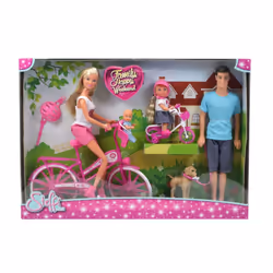 Simba Toys 105733473, Poupée, Mâle et femelle (kit), 3 an(s), Noir, Bleu, Marron, Rose, Blanc, Jaune