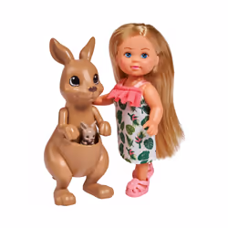 Simba Toys Kangaroo, Mini poupée, Femelle, 3 an(s), Multicolore