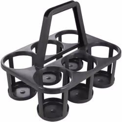 Pratique et utile pour la maison : porte-bouteilles robuste pour 6 bouteilles, adapté au transport et au stockage de bouteill ...