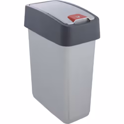 keeeper 4052396022223, 25 L, Rectangulaire, Polyvinyl chloride (PVC), Gris, 395 mm, 240 mm