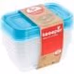 Boîte de conservation - KEEEPER - Fredo Fresh - 05 L - Lot de 5 - Bleu