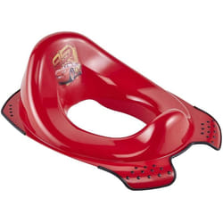 Réducteur de toilettes Disney Cars, de 18 mois à 4 ans, antidérapant, Ewa, rouge cerise