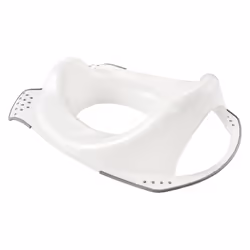keeeper ewa siège de toilette Polypropylène (PP), Élastomère thermoplastique (TPE) Blanc