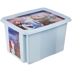 Boîte de rangement - KEEEPER - Karolina - 45 x 35 x 27 cm - Bleu - Empilable et facile à nettoyer