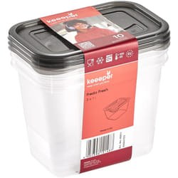 Set de 3X fredo pot de conservation des aliments frais rectangulaire 1 l 3067482700000 - Keeeper