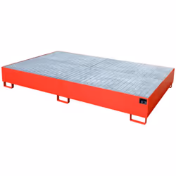 Caractéristiques :Pour un stockage de max. 10 fûts de 200 litres ou de max. 3 conteneurs IBC de 1000 litres, ou en combinaiso ...