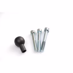 SW-Motech Filetage M8 Ø 1 Inch. pour fixation RAM - Filetage M8 Ø 1 Inch. pour fixation RAM, noir