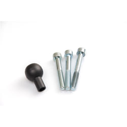 SW-Motech Filetage M8 Ø 1 Inch. pour fixation RAM - Filetage M8 Ø 1 Inch. pour fixation RAM, noir