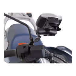 SW-Motech Kit de fixation M8/M10 sur rétroviseur. Noir. - Kit de fixation M8/M10 sur rétroviseur. Noir.