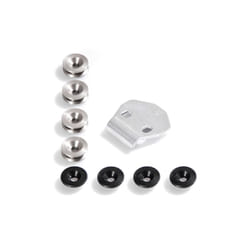 SW-Motech Pour topcase TRAX. - Pour topcase TRAX., noir-argent