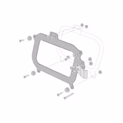 SW-Motech Pour TRAX ADV/EVO. Pour 2 valises. - Pour TRAX ADV/EVO. Pour 2 valises.