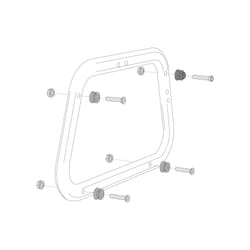 SW-Motech Pour valises latérales AERO ABS. Pour 2 valises. - Pour valises latérales AERO ABS. Pour 2 valises.