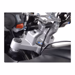 SW-Motech h=30 mm.Gris. BMW R 1200 GS (08-). - h=30 mm.Gris. BMW R 1200 GS (08-)., argent