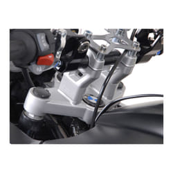 SW-Motech h=30 mm.Gris. BMW R 1200 GS (08-). - h=30 mm.Gris. BMW R 1200 GS (08-)., argent