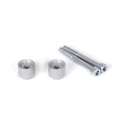 SW-Motech H=20 mm. Gris. BMW F 650/700 GS, F800GS/Adv. - H=20 mm. Gris. BMW F 650/700 GS, F800GS/Adv., argent