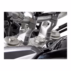 SW-Motech H=20 mm. Gris. Triumph Tiger 800/ 900/ 1200. - H=20 mm. Gris. Triumph Tiger 800/ 900/ 1200., argent
