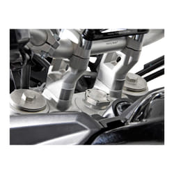 SW-Motech H=20 mm. Gris. Triumph Tiger 800/ 900/ 1200. - H=20 mm. Gris. Triumph Tiger 800/ 900/ 1200., argent