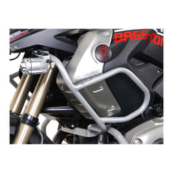 SW-Motech Gris. BMW R1200GS (08-12). Pour crashbars. - Gris. BMW R1200GS (08-12). Pour crashbars., argent