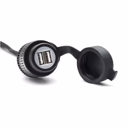 SW-Motech 2.000 mA. 12 V. - 2.000 mA. 12 V., noir