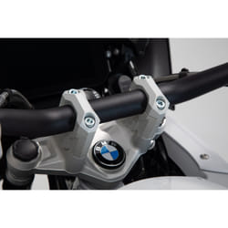 SW-Motech h=40 mm. Gris. R1200GS (12-18), R1250GS (18-). - h=40 mm. Gris. R1200GS (12-18), R1250GS (18-)., argent