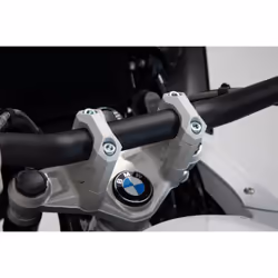 SW-Motech h=40 mm. Gris. R1200GS (12-18), R1250GS (18-). - h=40 mm. Gris. R1200GS (12-18), R1250GS (18-)., argent