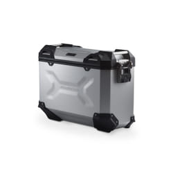 SW-Motech Valise latérale. 37 l. Droite. Gris anodisé. - Valise latérale. 37 l. Droite. Gris anodisé., argent