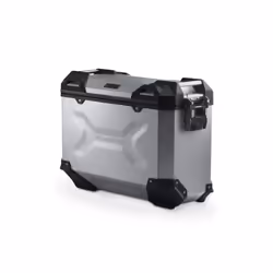 SW-Motech Valise latérale. 37 l. Droite. Gris anodisé. - Valise latérale. 37 l. Droite. Gris anodisé., argent