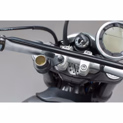 SW-Motech Pour pontet de guidon à vis M8. - Pour pontet de guidon à vis M8., noir