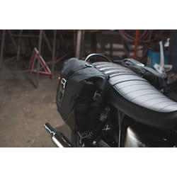 SW-Motech Gauche LS1 (9,8 l) / Droit LS1 (9,8 l) incl. SLS. - Gauche LS1 (9,8 l) / Droit LS1 (9,8 l) incl. SLS., noir