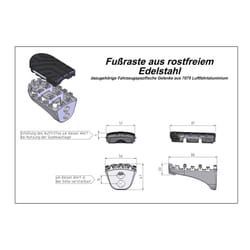 SW-Motech Honda XRV 650/750 (87-03) XL600V (87-99) CRF1000L. - Honda XRV 650/750 (87-03) XL600V (87-99) CRF1000L., noir-argent