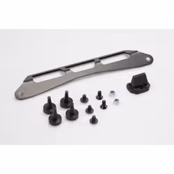 SW-Motech Noir. Pour Givi/Kappa Monolock. - Noir. Pour Givi/Kappa Monolock., noir-argent