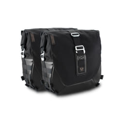 SW-Motech Harley-Davidson Dyna Wide Glide (09-17). - Harley-Davidson Dyna Wide Glide (09-17)., noir