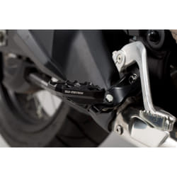 SW-Motech Noir. Honda CRF 1000L/Adv Sports, CRF1100L AS. - Noir. Honda CRF 1000L/Adv Sports, CRF1100L AS., noir-argent