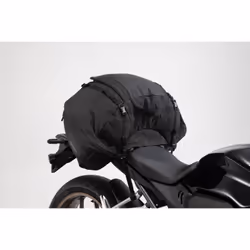 SW-Motech 50 l. Noir. 600D polyester / Vinyle souple. - 50 l. Noir. 600D polyester / Vinyle souple.