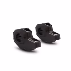 SW-Motech H=30 mm. Recul de 21 mm. Noir. - H=30 mm. Recul de 21 mm. Noir.