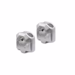 SW-Motech H=25 mm. Gris. - H=25 mm. Gris., argent