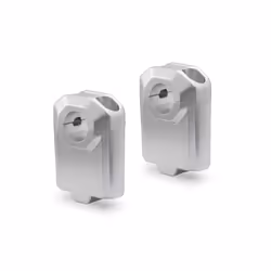 SW-Motech H=50 mm. Gris. - H=50 mm. Gris., argent
